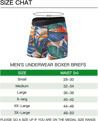 Vista 6 de HAVVIS Calzoncillos tipo bóxer de viscosa de bambú para hombre, ropa interior suave y cómoda para hombre, paquete múltiple