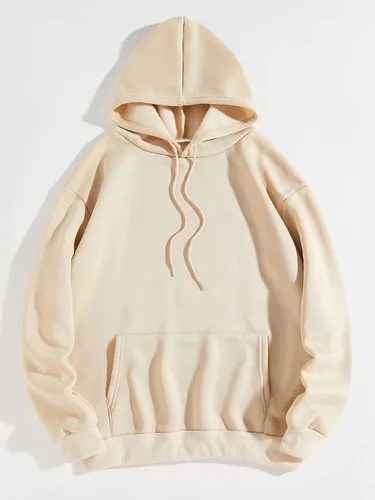 Vista 2 de Sdencin Sudadera con capucha de manga larga con estampado de letras para mujer, casual, moderna, con diseño de vellón, con capucha