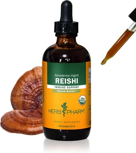Vista 11 de Herb Pharm Reishi Extracto de hongos Constructor del Sistema Inmune - 1 onza