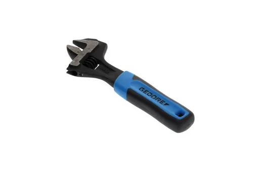 Vista 2 de GEDORE 60 S 6 JP Llave ajustable 6", extremo abierto, fosfatado con mango de plástico
