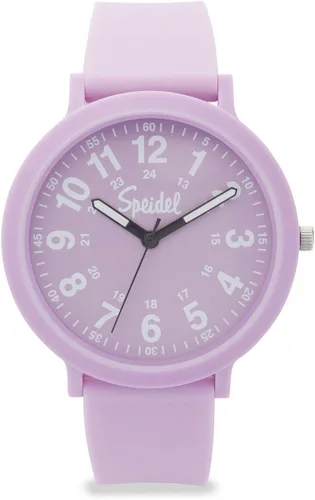 Vista 16 de Reloj Speidel Eco Color Pop de plástico reciclable con correa de silicona reciclable de 18mm Negro
