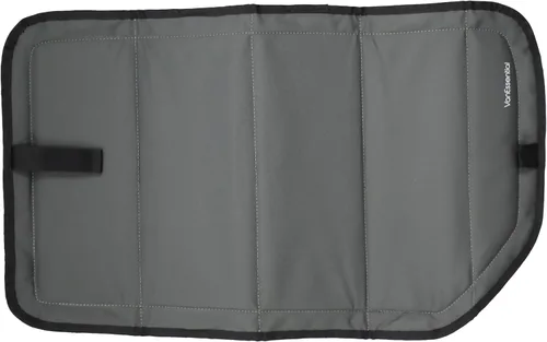 Vista 33 de Cubierta opaca aislante para ventana diseñada para Ford Transit alto/medio, borde de plástico completo de 130 pulgadas de longitud, ventana trasera