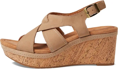 Vista 4 de Clarks Elleri Rae Sandalia de cuña para mujer