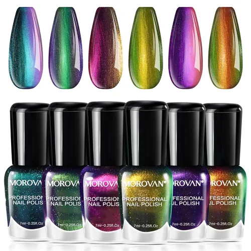 Vista 12 de Morovan Juego de Esmaltes de Uñas Marrones: Kit de Esmalte de Uñas Nude Chocolate Oscuro de Invierno Secado Rápido al Aire Regular Paquete