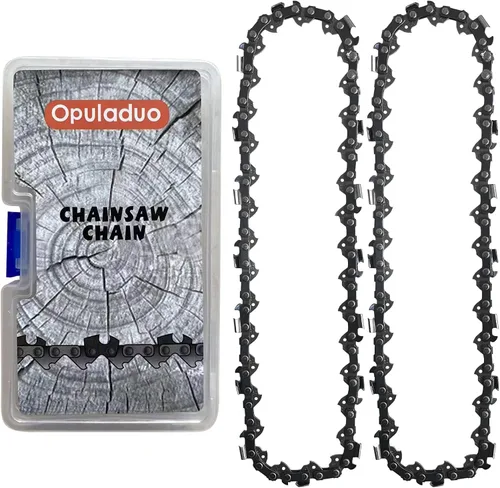 Vista 5 de 2 cadenas de sierra de podar de 8 pulgadas para motosierra 3004-20, cadena de repuesto de 8 pulgadas para sierra de podar HATCHET 3004-20
