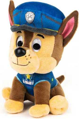 Vista 3 de GUND Paw Patrol: La película - Perro de peluche, Chase, 6 pulgadas