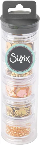 Vista 14 de Sizzix Lentejuelas y cuentas, paquete de 5, pantuflas de ballet (cuentas)