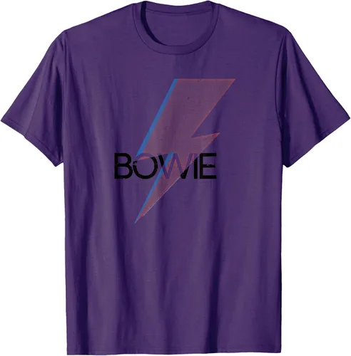 Vista 16 de David Bowie - Camiseta Bowie Bold, Blanco, S