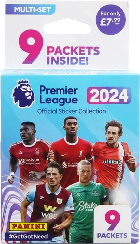 Vista 6 de Paquete de 50 calcomanías de la Premier League 2023/24