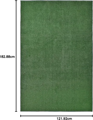Vista 9 de Garland Rug, Alfombra de césped artificial verde de 4 x 6 pies, para interiores y exteriores, rectangular (GG000A048072K8)