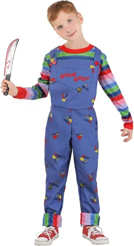 Vista 2 de Disfraz infantil de Chucky para niño