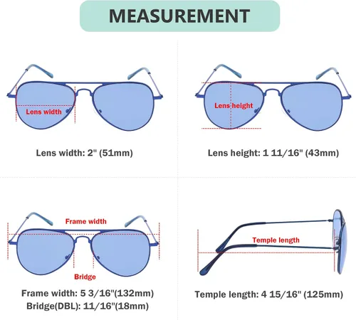 Vista 77 de Eyekepper Gafas de sol piloto para niños de 3 a 10 años