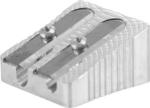 Vista 4 de Baumgartens Sacapuntas de metal de doble agujero (MR2110)