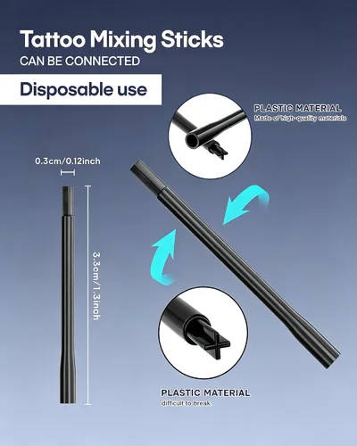 Vista 5 de POSEIDON - Kit de máquina mezcladora de tinta para tatuajes, mezclador