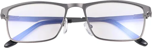 Vista 11 de Lentes de bloqueo de luz azul UV400 antifatiga ocular para computadora para juegos de computadora, bloqueador de pantalla de luz azul, gafas