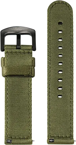 Vista 5 de WOUKUP - Correa de reloj de liberación rápida de nailon Military Style, material de cinturón de seguridad premium, correa de reloj de 0.709 Hebilla