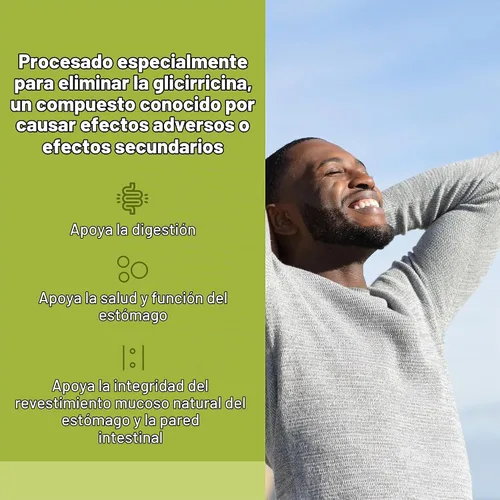 Vista 2 de Natural Factors DGL Masticable - Suplemento de apoyo digestivo con extracto de raíz de regaliz - Tabletas masticables que apoyan el revestimiento