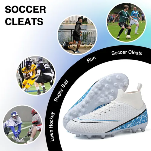 Vista 7 de CBUSTER Tacos de fútbol para hombre y mujer de Big Boy AGTF