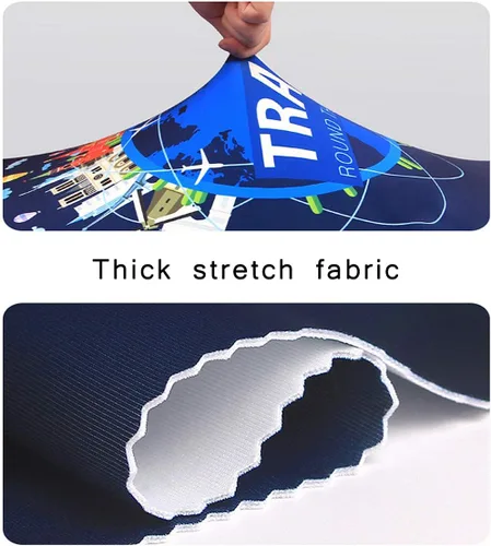 Vista 4 de WUJIAONIAO - Funda protectora para equipaje de viaje, 18 - 32 pulgadas 45.72 a 81.28 cm.