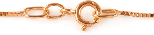 Vista 5 de Galaxy Gold GG Collar con colgante de gota de rubí en forma de pera de oro rosa macizo de 14 quilates de 1,75 quilates