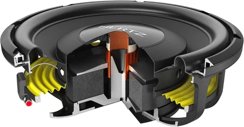 Vista 5 de HERTZ Mille Pro Shallow MPS 300 S4 Subwoofer SVC de 4Ω de 12 pulgadas (11.811 in) con rejilla