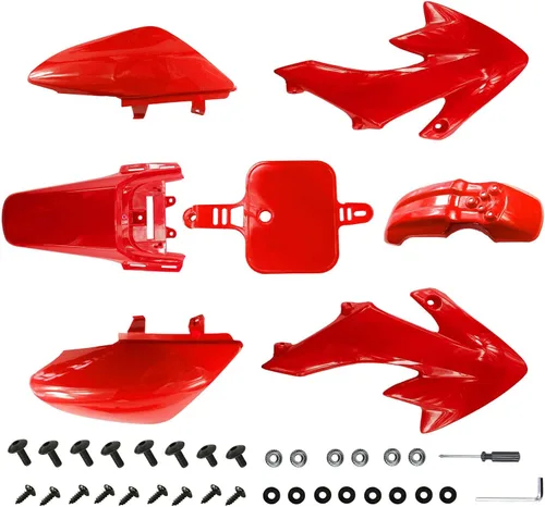 Vista 8 de PRO BAT Kit de guardabarros de plástico CRF50 7 PCs XR50 Kit