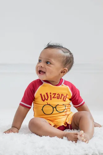 Vista 2 de Harry Potter Traje de baño de una pieza para bebé recién nacido a niño pequeño