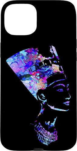 Vista 9 de Funda para iPhone 16 con diseño de reina egipcia Nefertiti