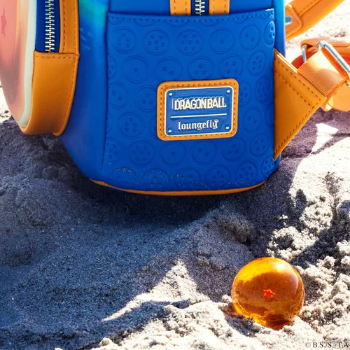 Vista 8 de Loungefly Mini mochila Dragon Ball 35 aniversario, exclusiva de Tienda