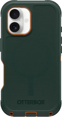 Vista 13 de OtterBox - Funda para iPhone 16, serie Defender, color azul (Baby Blue Jeans)