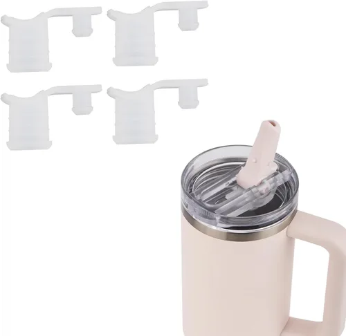 Vista 8 de 4 tapones de repuesto para fugas compatibles con vaso Stanley Quencher ProTour de 30 onzas, parte de tapón de silicona para tapa de botella de agua