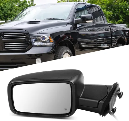 Vista 33 de Espejo Lateral del Conductor o del Pasajero Compatible con 1980-1996 Para Ford F150 1980-1996 Para Ford F250 1980-1996 Para Ford F350 Operado