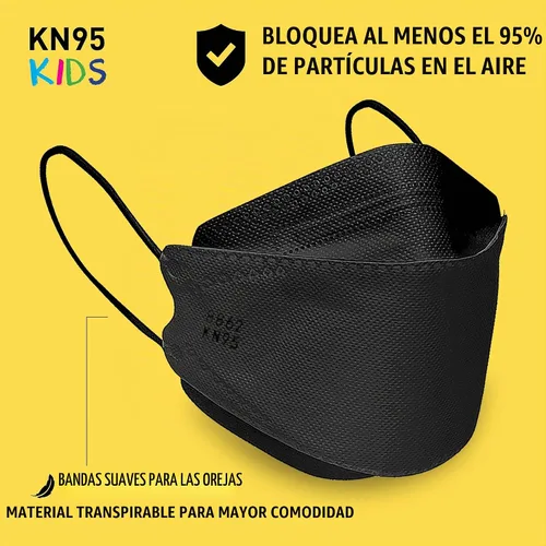 Vista 4 de Good Mask Co. Good Comfort KN95 Face Mask, Disposable KN95 Face Mask, Folding, Comfortable Face Masks, Bulk Face Masks