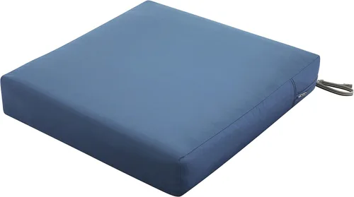 Vista 23 de Classic Accessories Ravenna - Cojín rectangular para asiento de patio, Gris topo oscuro