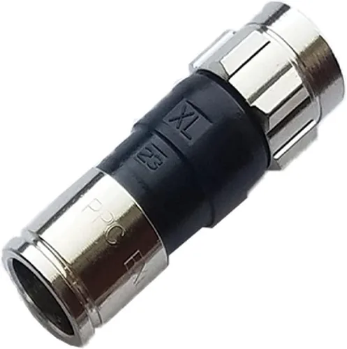 Vista 3 de Belden PPC SignalTight EX6XLPLUS - Paquete de 10 accesorios coaxiales, macho a hombre, negro, para exteriores, 3 GHz, compatible con RG6, receptores