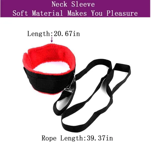 Vista 5 de Sujetadores de cama y correas sexuales para mujeres, amarres sexuales para adultos, parejas, debajo del colchón, juego de cama tamaño Queen, juego