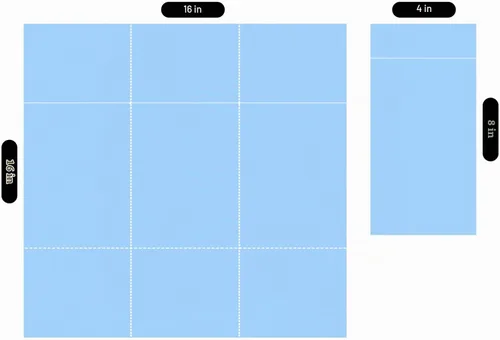Vista 2 de Servilletas desechables de color azul menta, paquete de 50 servilletas de papel de tacto de lino con bolsillo integrado para cubiertos, tela
