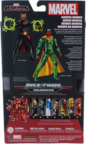 Vista 4 de Leyendas de Marvel serie Infinite de héroes de Marvel y Marvel´s vision.