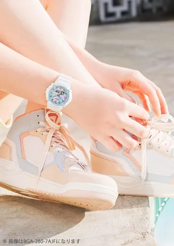 Vista 5 de Casio Reloj Baby-G importación de Japón BGA-280-4A3JF Verde