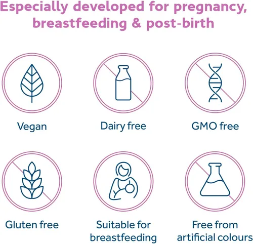Vista 4 de Optibac Probiotics Embarazo - Probiótico vegano para mujeres embarazadas y lactantes para apoyar la salud intestinal, inmune y vaginal, 12 mil