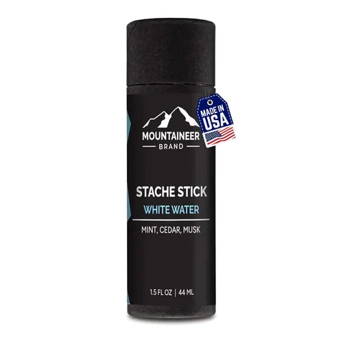 Vista 12 de Mountaineer Brand Stache Stick Aroma de Apalachia Hecho con ingredientes naturales West Virginia Firme y duradero Cera de bigote