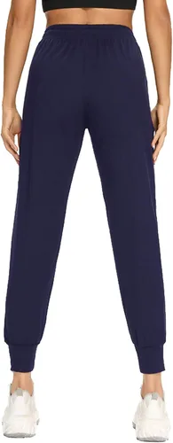 Vista 3 de FULLSOFT Paquete de 3 pantalones deportivos para mujer con bolsillos, leggings atléticos para entrenamiento, yoga, correr