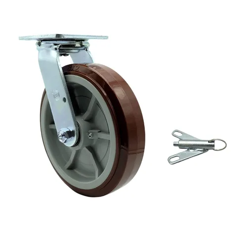 Vista 9 de CRSL4 Greenlee GMX - Juego de ruedas para carrito MA6065 GMX - Repuesto resistente - Rueda fenólica negra - Incluye 2 ruedas giratorias y 2 ruedas