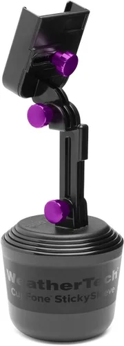 Vista 20 de WeatherTech CupFone, Soporte Universal de Portavasos para Teléfono en Coches – Ajuste Ajustable y Seguro con Acceso Abierto para Carga – Compatible