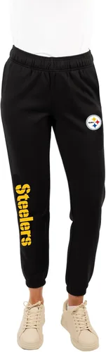 Vista 43 de Ultra Game NFL - Pantalones deportivos de vellón supersuaves para mujer Gris brezo