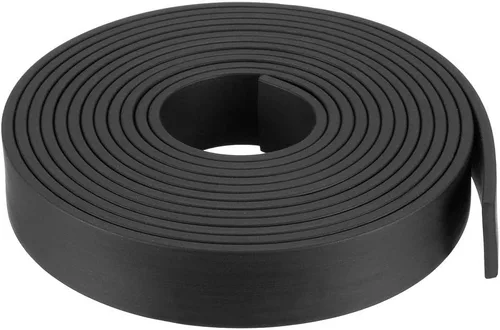Vista 16 de uxcell Tira de sello de goma rectangular maciza, 0.197 in de ancho, 0.118 in de grosor, 3.3 ft de largo, color negro