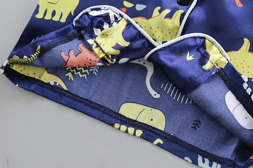 Vista 6 de XBKPLO Pantalones de pijama de felpa para niños, camisa para niños pequeños, conjunto de dinosaurios, ropa para niños pequeños, 12 meses