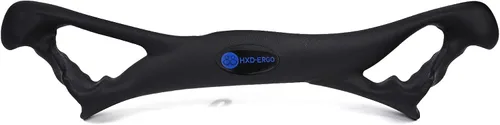 Vista 5 de HXD-ERGO LAT - Barra desplegable con agarres ergonómicos, barra de tríceps para bíceps, accesorio de cable para gimnasio, ejercicio muscular