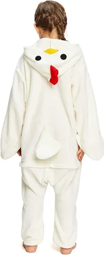 Vista 5 de Pijama de una pieza Canasour, mono de mapache, talla 4-10, unisex, para niño, Gallina Blanca