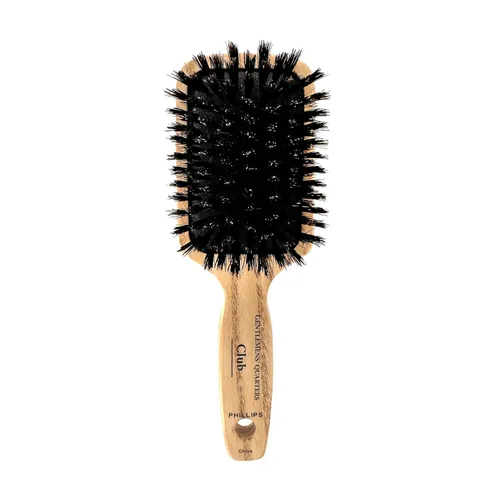 Vista 6 de Phillips Brush Gentlemens' Quarters - Cepillo de pelo ovalado con cerdas de jabalí para hombre Boar Bristles Help Promote Shine, Soften Hair, and